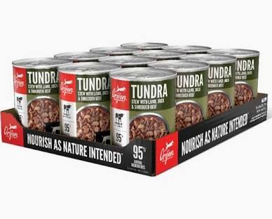 Orijen (CASE PACK) - Real Meat Shreds Tundra Stew Wet Dog Food, 12.8-oz/ 12 PACK