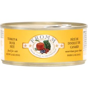 Fromm - (CASE PACK) Four Star Turkey &amp; Duck Pate' Cat Food 5.5 oz./12 PACK