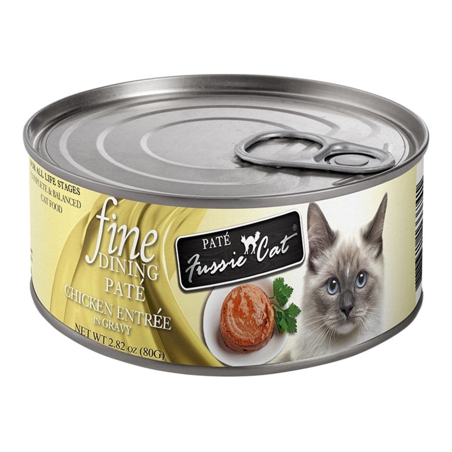 Fussie Cat (Case Pack) - Fine Dining Pate Chicken In Gravy Wet Cat Food 2.82 oz / Case of 24