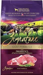Zignature - Goat Dry Dog Food, Size: 4#