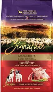 Zignature - Lamb Formula Small Bites Dry Dog Food, Size: 12.5#