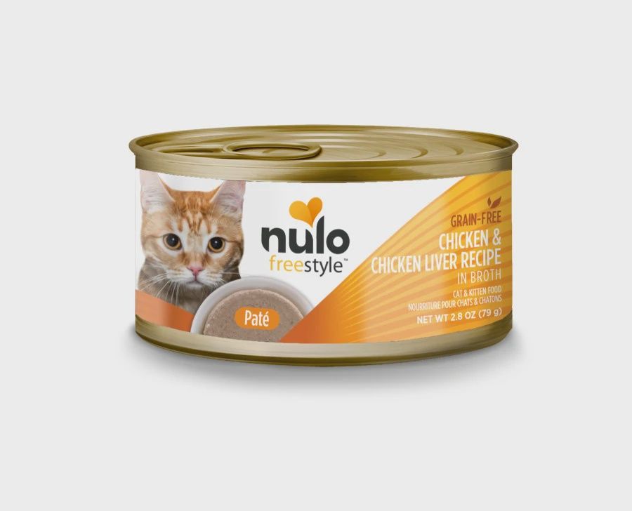 Nulo - Freestyle Grain Free Chicken &amp; Chicken Liver Pate Cat Food 2.8 oz.
