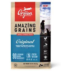 Orijen - Amazing Grains Original Dry Dog Food, Size: 4#