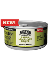 ACANA - Premium Pâté, Lamb &amp; Lamb Liver Recipe Wet Cat Food 3.0 oz./Single Can