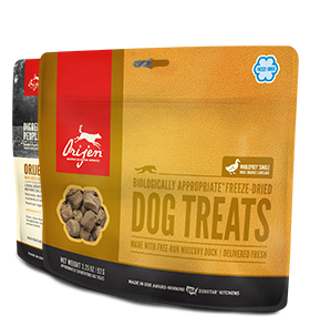 Orijen - Free-Run Duck Dog Treats, Size: 3.25 oz