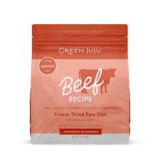 Green JUJU - Beef Recipe - Freeze Dried Raw Diet 14 oz.