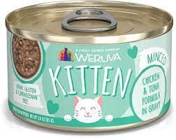 Weruva - Kitten Chicken &amp; Tuna Formula in Gravy Wet Cat Food 3 oz.