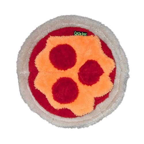 Cycle Dog -  Duraplush Flying Pizza Dog Toy
