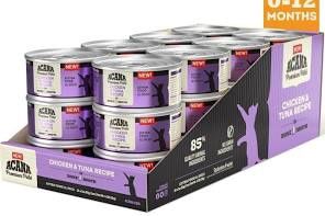 ACANA (CASE PACK) - Premium Pâté, Chicken &amp; Tuna Kitten Recipe Wet Cat Food 3.0 oz/Case of 24