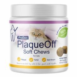 ProDen - PlaqueOff Soft Chews Cat Treat, 45 count
