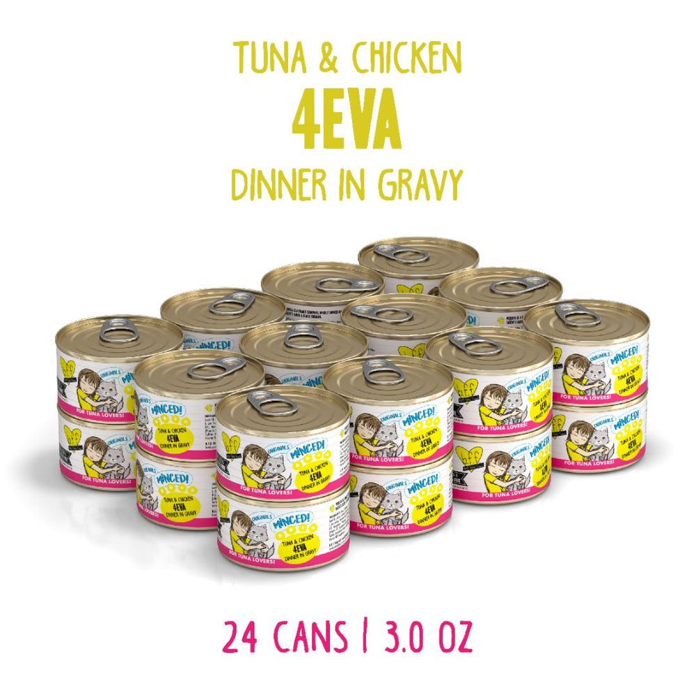 Weruva (Case Pack) - BFF Originals Tuna &amp; Chicken 4-Eva Minced Canned Cat Food in Gravy 3oz / Case of 24
