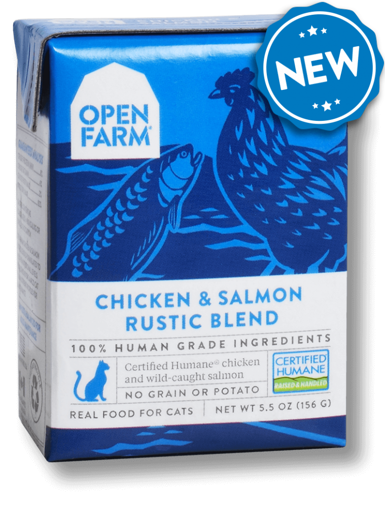 Open Farm - Chicken &amp; Salmon Rustic Blend Wet Cat Food 5.5oz