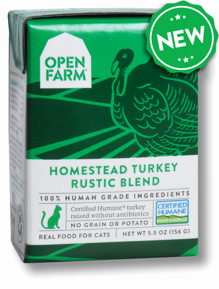 Open Farm - Homestead Turkey Rustic Blend Wet Cat Food 5.5oz