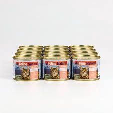 Feline Natural (Case Pack) - Lamb &amp; King Salmon Wet Cat Food 6 oz / Case of 12