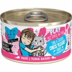 (Discontinued) Weruva - BFF Play Pate Tuna &amp; Chicken Check Please! Canned Cat Food