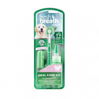 Tropiclean - Puppy Oral Care Kit, Size: 2 oz.