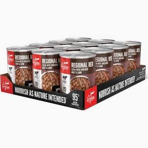 Orijen (CASE PACK) - Real Meat Shreds Regional Red Stew Wet Dog Food, 12.8/ 12 PACK