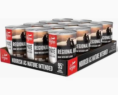 Orijen (CASE PACK) - Regional Red Pate with Liver Wet Dog Food, 12.8-oz/ 12 PACK