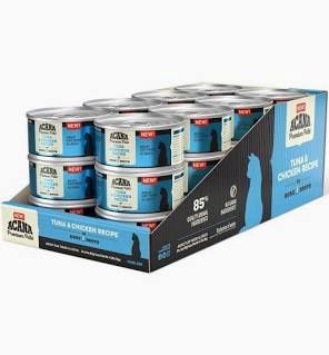 ACANA (CASE PACK) - Premium Pâté, Tuna &amp; Chicken Recipe Wet CatFood 3.0 oz./Case of 24