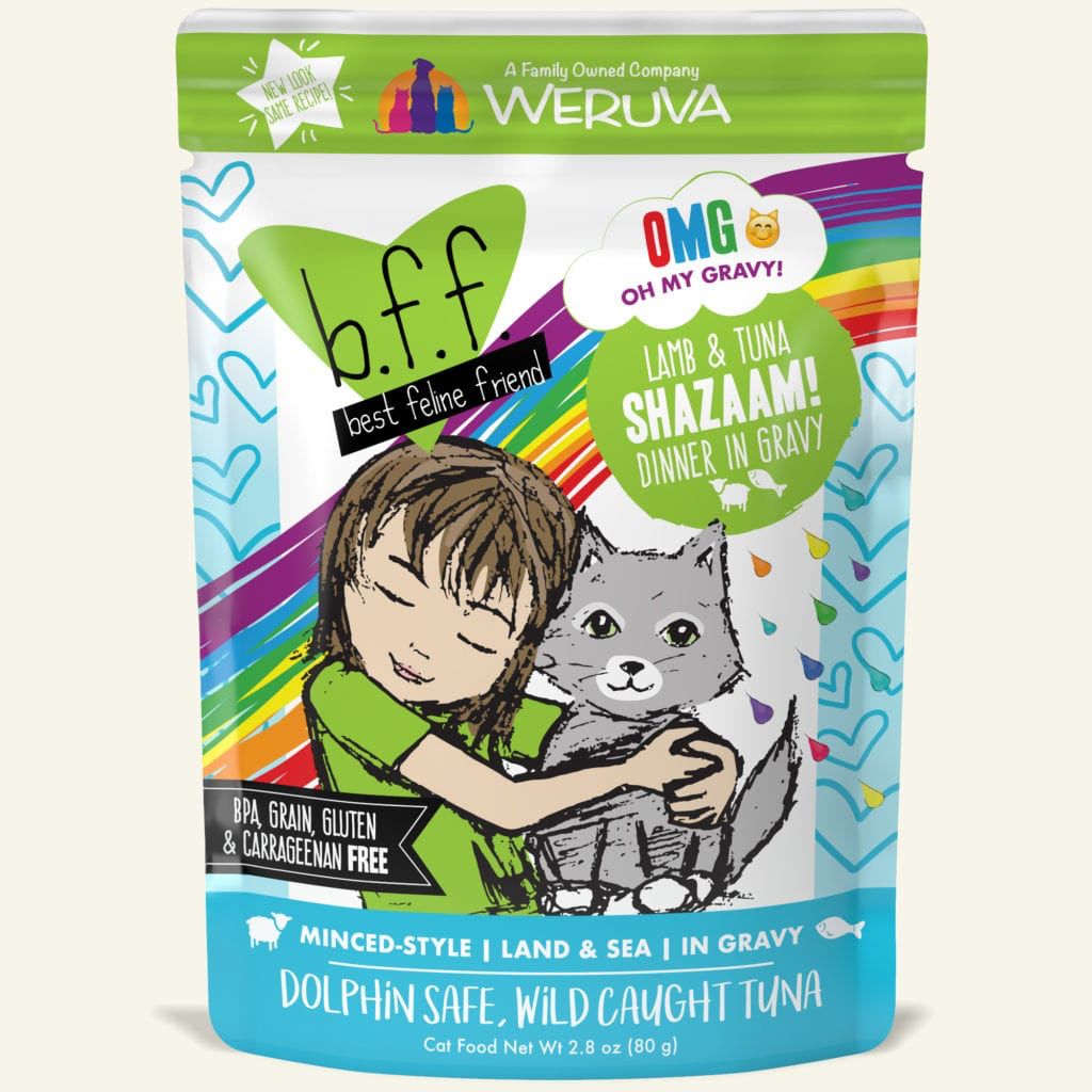 Weruva - BFF OMG Lamb &amp; Tuna Shazaam! Dinner Pouch in Gravy