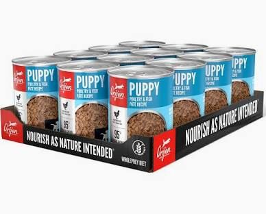 Orijen (CASE PACK) - Puppy Pate Poultry &amp; Fish Wet Dog Food, 12.8-oz / 12 PACK