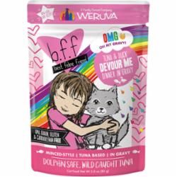Weruva - BFF OMG Gravy Tuna &amp; Duck Devour Me Wet Cat Food 3oz Pouch