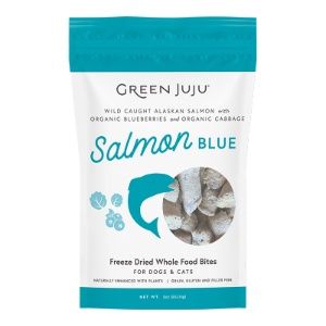 Green JUJU - Salmon Blue Whole Food Bites, Size: 3 oz.