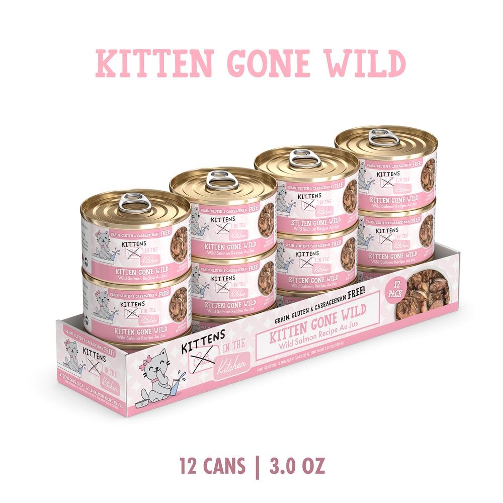 Weruva (Case Pack) - CITK Kitten Gone Wild Canned Cat Food 3oz / Case of 12