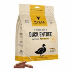 Vital Essentials - Frozen Raw Duck Entree Mini Patties  for Cats 28 oz.