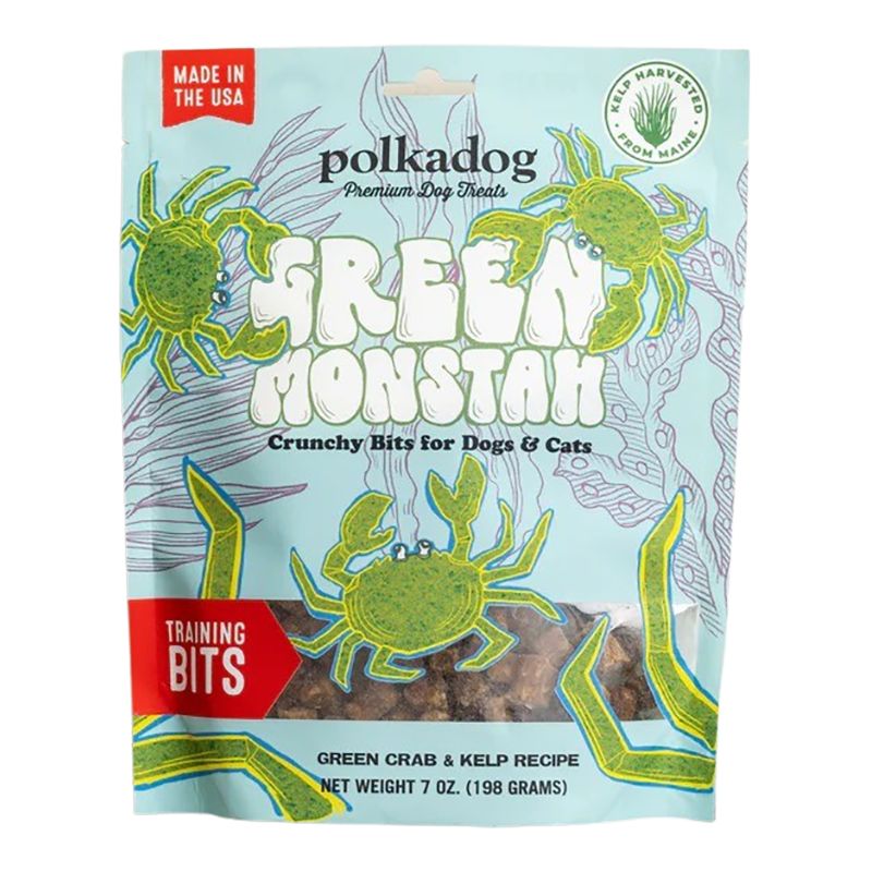 PolkaDog - Green Monstah Training Bits 7oz