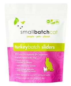 Small Batch - Turkey Batch Sliders Cat Food, Size: 3 #