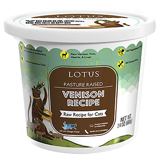 Lotus - Venison Raw Cat Food