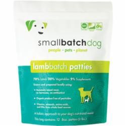 Small Batch - Lamb Batch Sliders RAW Dog Food, Size: 6#