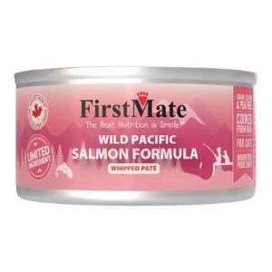 FirstMate - Wild Pacific Salmon Formula Wet Canned Cat Food / SINGLE CAN, Size: 5.5 OZ.