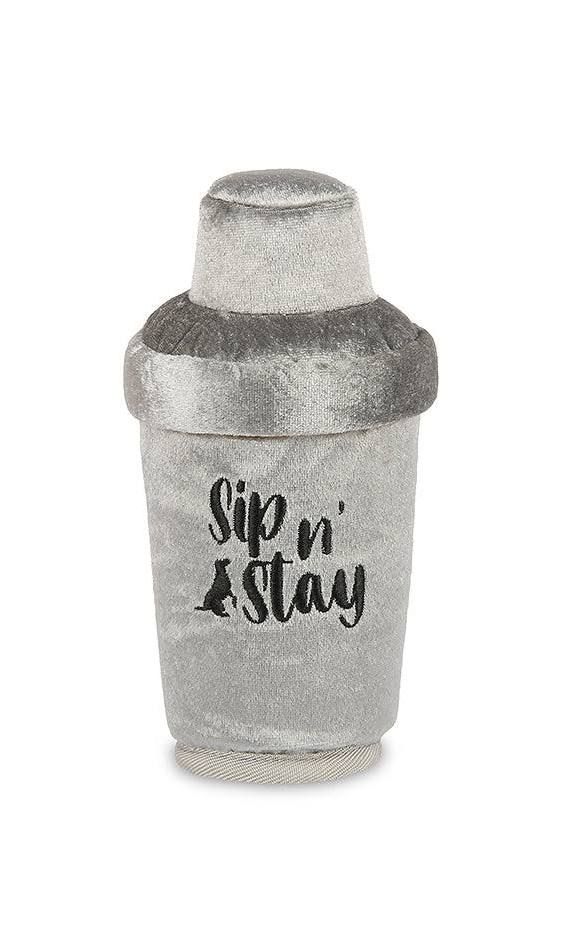 Play Pet - Barktender Collection Dog Toy, Style: Cocktail Shaker