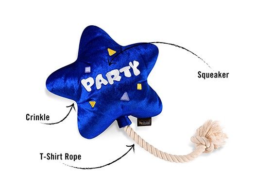 Play Pet - Best Day ever Balloon Party Time Dog Toy