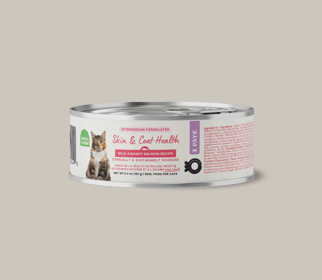 Open Farm - Skin &amp; Coat Health Salmon Cat Food - Canned