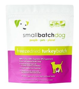 Small Batch - Turkey Batch Sliders Freeze Dried for Dogs, Size: 14 oz.