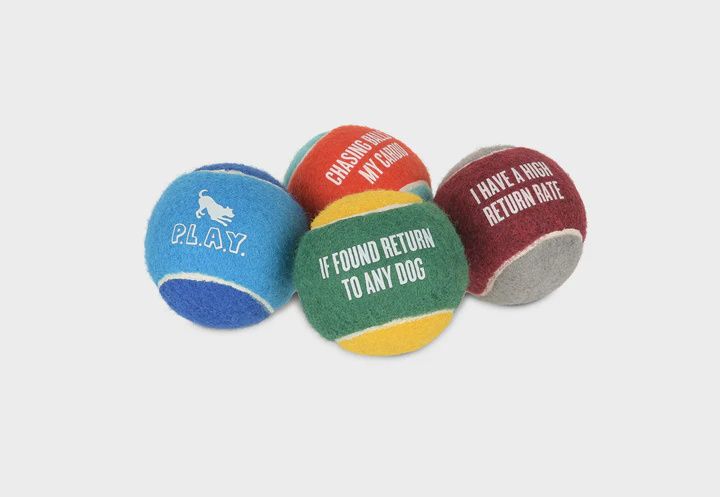 Play Pet - Dog Tennis Balls 4 Pack