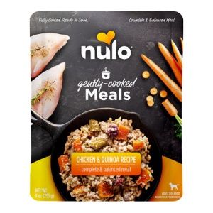 Nulo - (CASE PACK) Gently Cooked Chicken &amp; Quinoa Wet Dog Food Pouch 9 oz./ 8 PACK