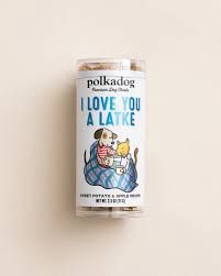 PolkaDog - Love You Latke Dog Treat 2.5oz tube