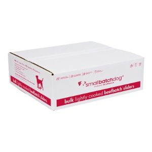 Small Batch - Lightly Cooked Frozen Dog Food Bulk 10#, Flavor: Beef
