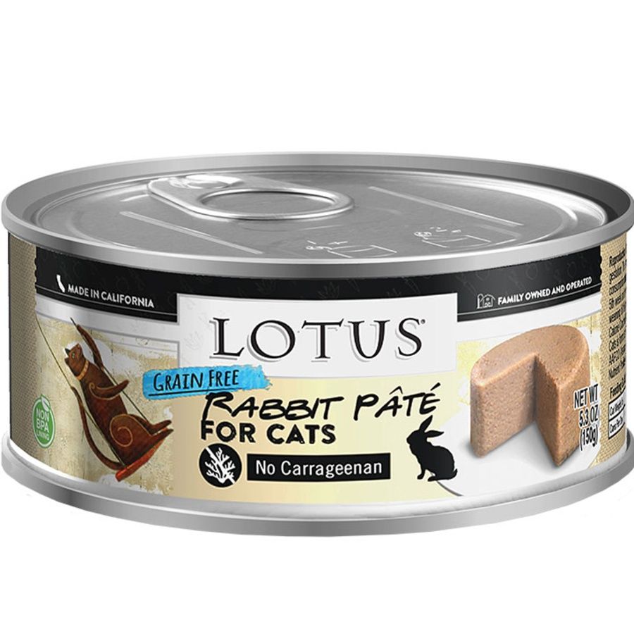 Lotus (Case Pack) - Rabbit Pate For Cats 5.3oz / Case of 24