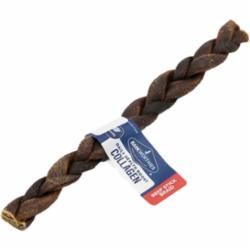 Barkworthies - Collagen 9-inch Braided Stick Dog Bone