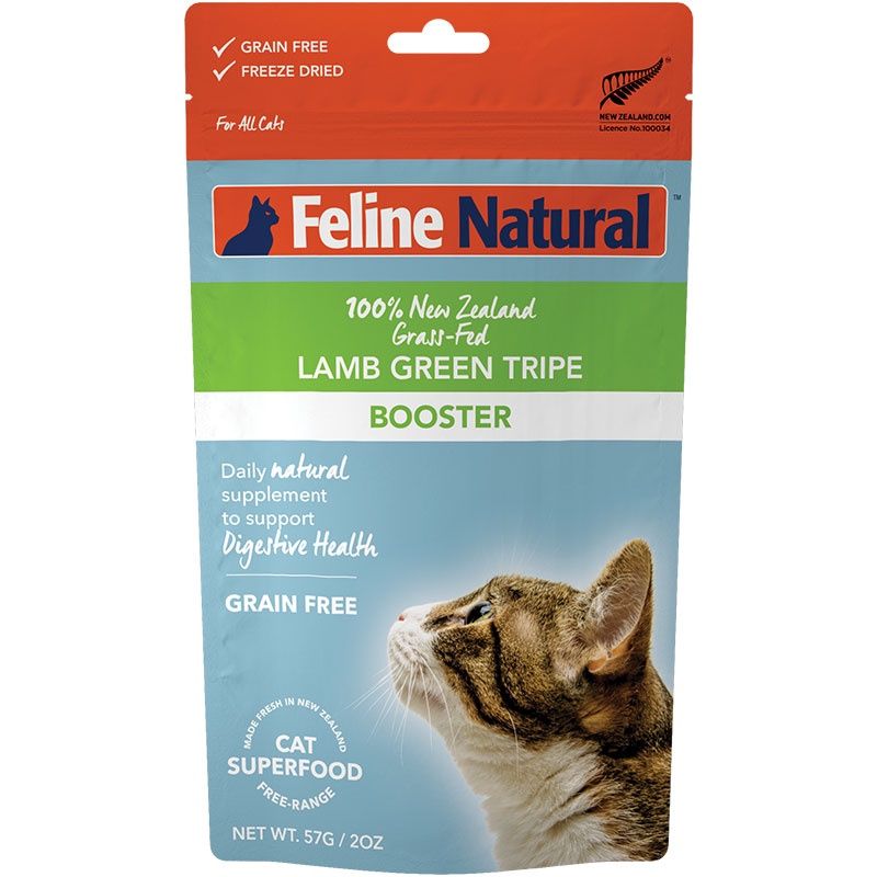 Feline Naturals - Lamb Tripe Freeze Dried  Booster for Cats 2oz