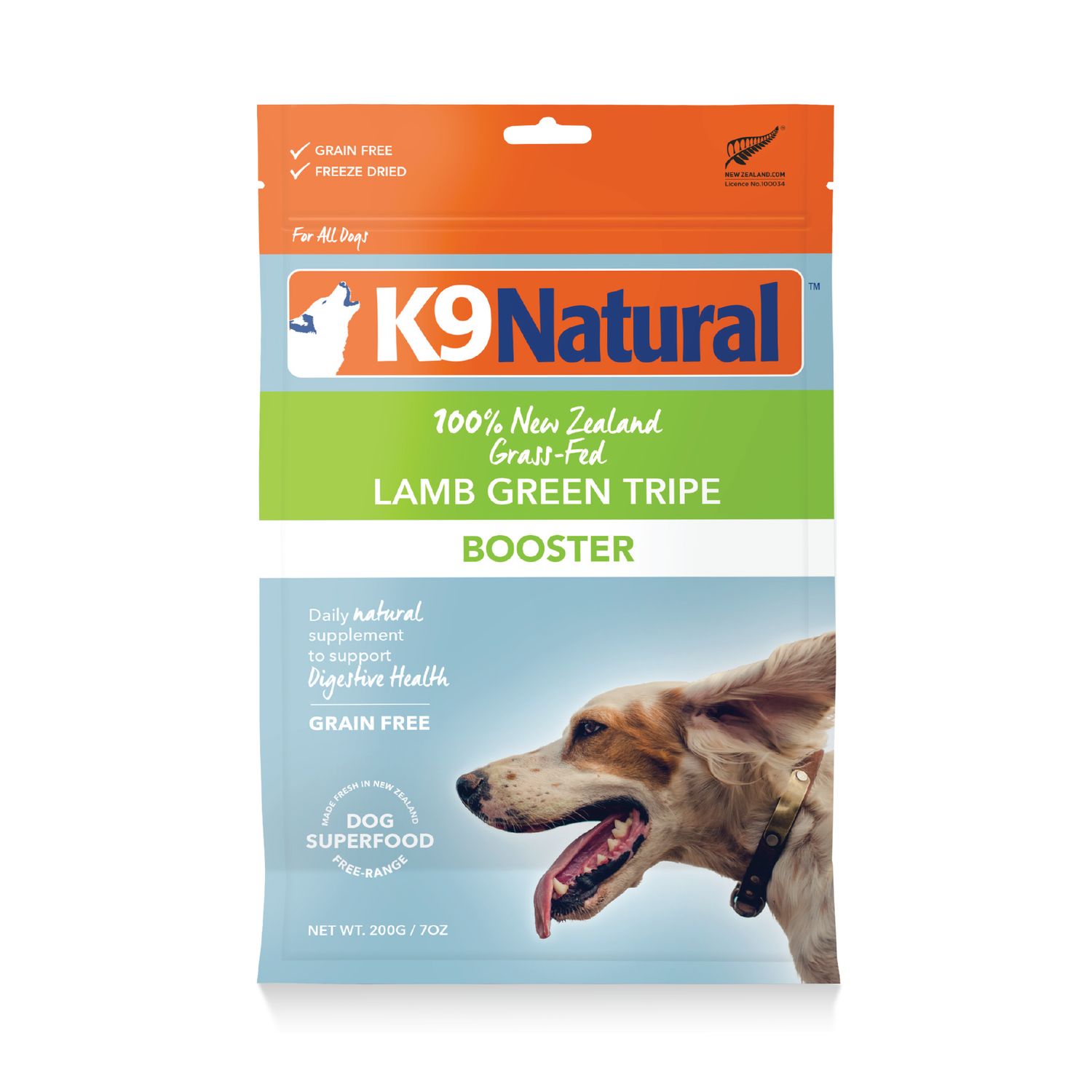 K9 Naturals - New Zealand Lamb Tripe Booster Freeze Dried Topper for Dogs 2 oz.