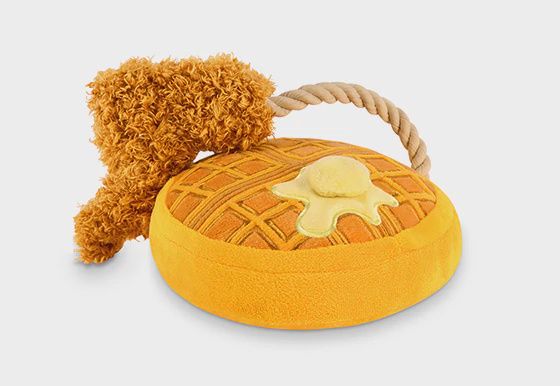 Play Pet  - Chicken &amp; Waffle Dog Toy