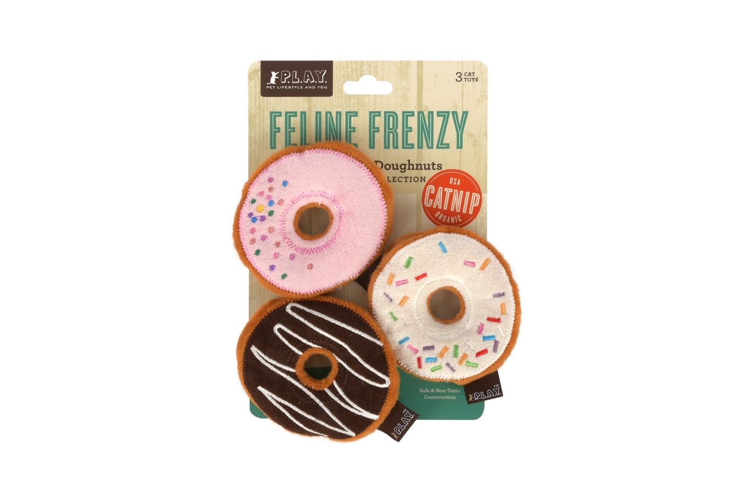 Play Pet - Feline Frenzy Kitty Kreme Doughnuts