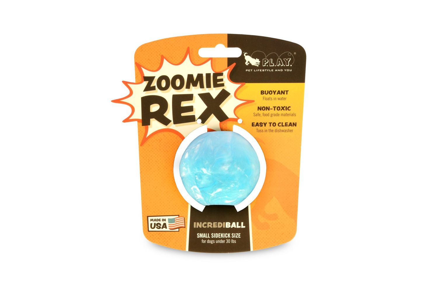 Play Pet - IncrediBall Dog Toy, Colour: Blue