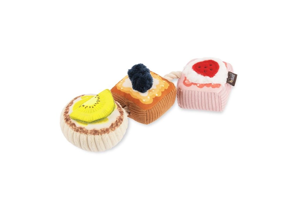 Play Pet - Pup Cup Cafe Fruit Tarts Dog Toy
